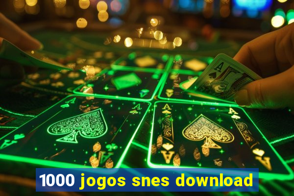 1000 jogos snes download